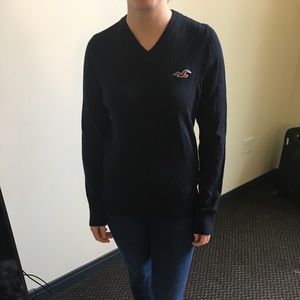 Hollister v neck sweater